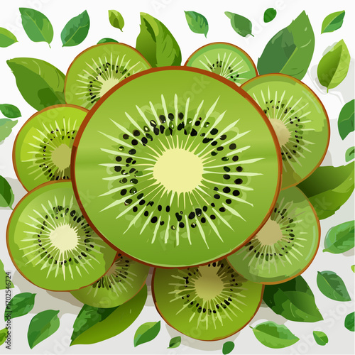 Hintergrund Kiwi