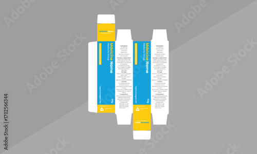 Medicine box package design 