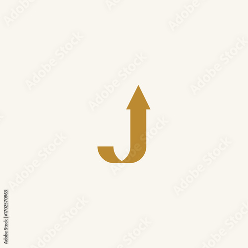 Arrow icon logo flat vector design