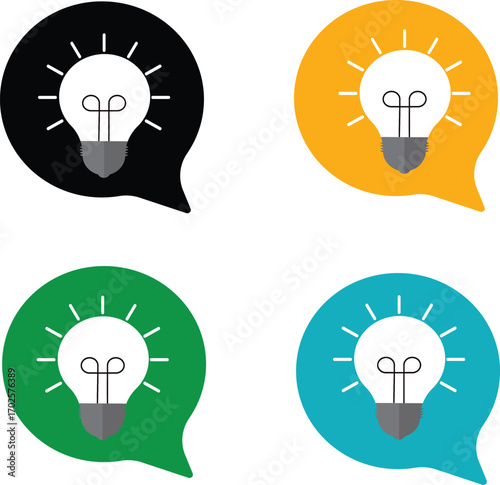 Idea Bubble icons