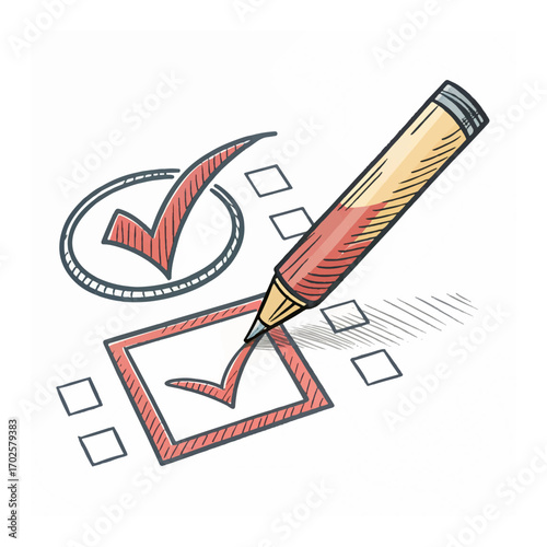 pencil check mark