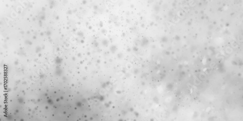 Abstract grayscale depiction of a cosmic nebula, snowfall bokeh background, abstract black snowflake background, Snow realistic falling on black background .