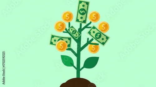 Money Plant Growth
