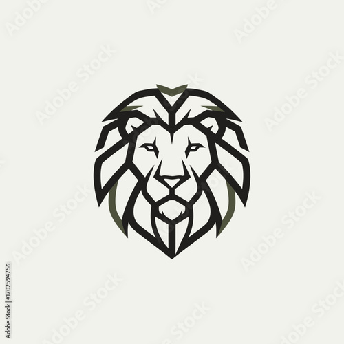 lion head tattoo