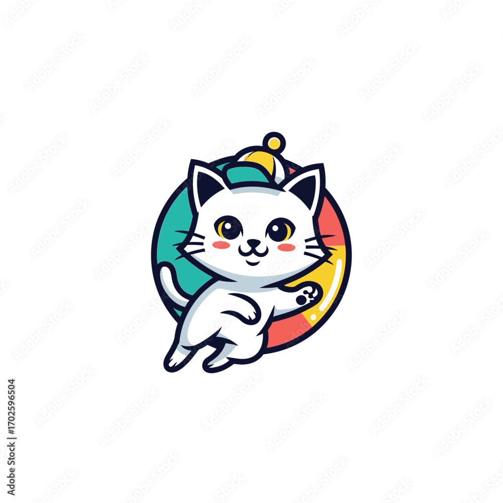 Obraz premium cat and mouse