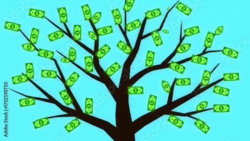 Flourishing Money Tree