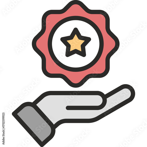 Result flat icon. Result icon suitable for web and mobile application.