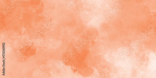 orange watercolor floral burst with textured petals,  Soft peach and orange watercolor wash background texture, soft gradient background with soft orange color,soft glowing center and warm background,