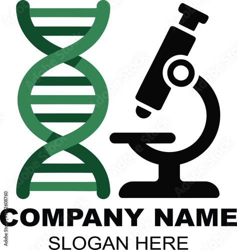 Biotechnology Research and Development Science Innovation Logo