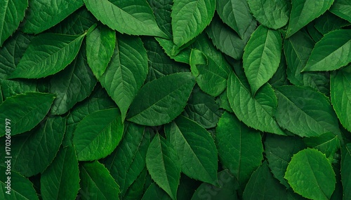 Lush green leaves close-up (1)