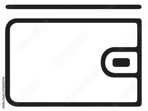 vector illustration of debit card