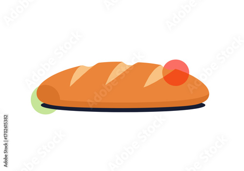 A delicious golden brown loaf of artisan bread perfect for sandwiches and toasting