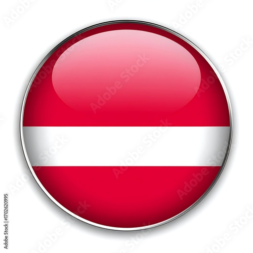 Free Download Latvian flag button - GFXLoad