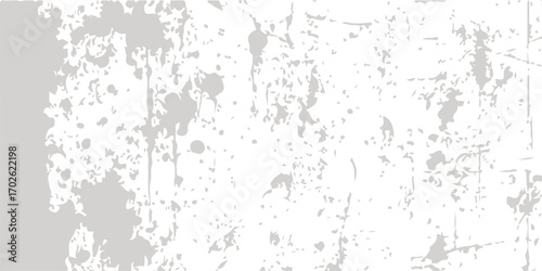 Grunge texture background with vintage distressed ink splatters and a black border