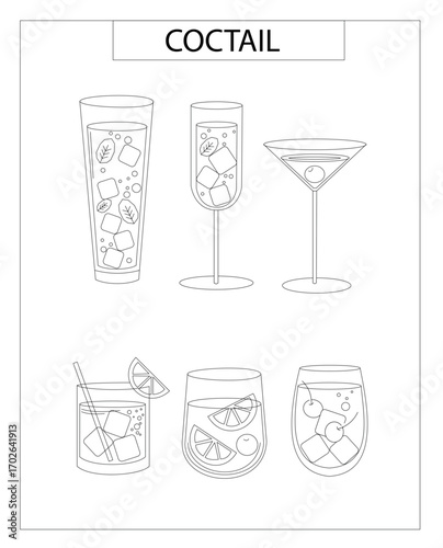 COCTAIL, drinks, bar, menu, restaurants, mojito, martiny, 