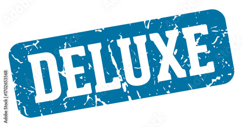 deluxe rectangular sign. deluxe stamp