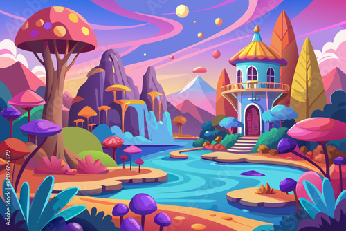 fairy tale landscape