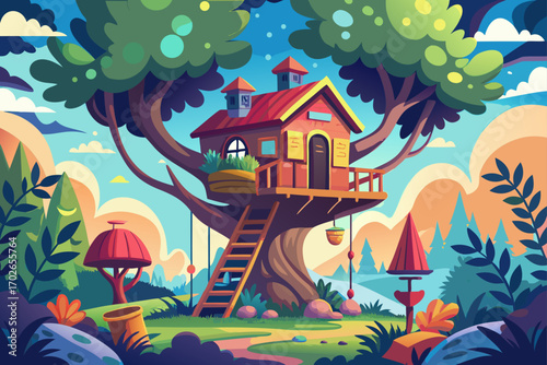 house in the forest