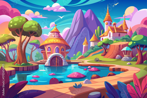 fairy tale castle