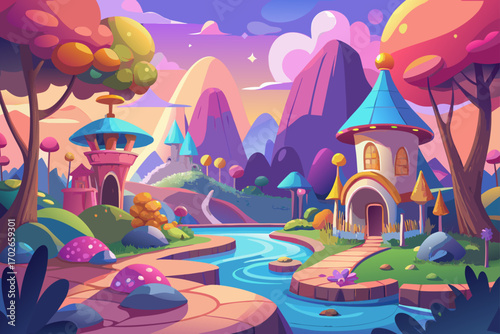 fairy tale castle