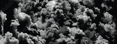 Moody atmospheric cloudscape illustrating turbulence and natural energy