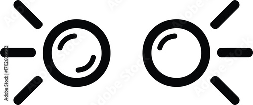 Vector Zoom In Zoom Out Magnify Symbol Icon Vector Design Illustration Design