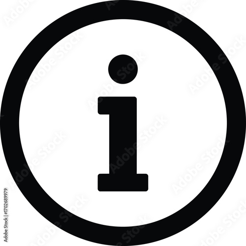 Vector Information Symbol Icon Vector Design Illustration Design