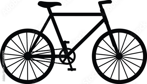 bicycle wheel vector symbol