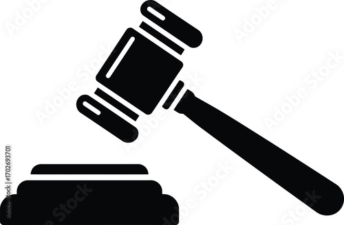 gavel vector symbol
