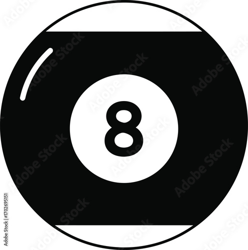 snooker ball vector symbol