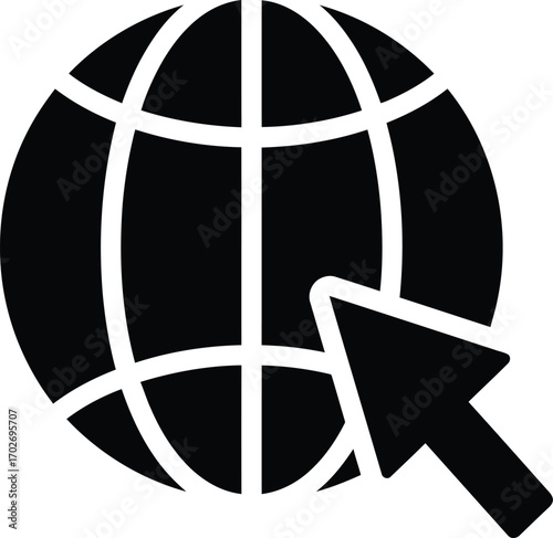 Vector Go to web symbol icon vector illustration Design