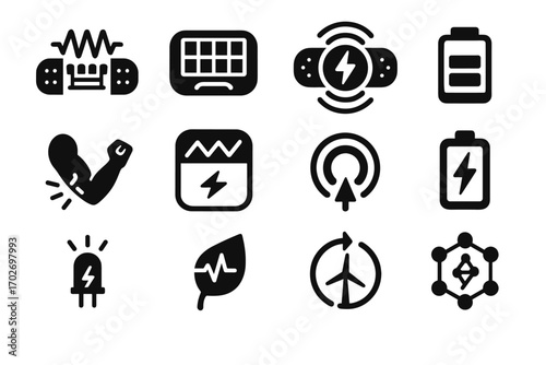 Reminder speed mark coach signal energy tattoo performance measurement vector icon icons