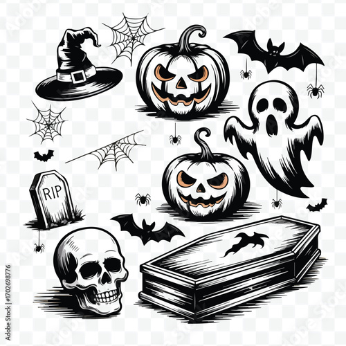 Halloween Graphic Elements