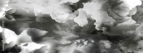 Heavy atmospheric cloud cover symbolizing storm, turbulence, and energy