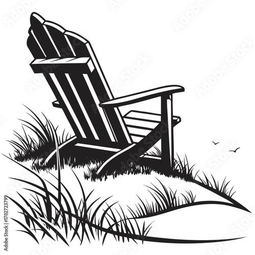 chair on the beach