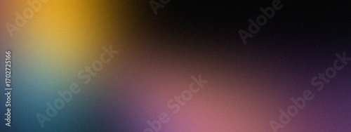 Abstract gradient background with warm yellow and cool blue tones blending together