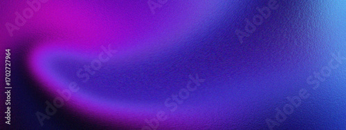 Abstract gradient swirl of vibrant purple and blue hues with subtle pixelated texture