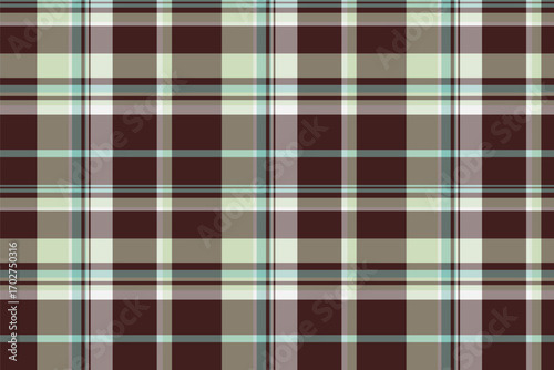 Art pattern tartan plaid, site texture fabric textile. Checking background vector check seamless in pastel and dark colors.