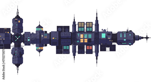 Futuristic Eco-Friendly Cityscape Design.