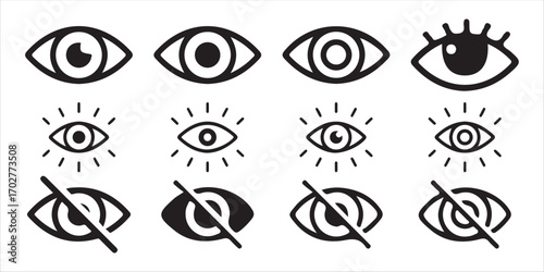 Eye symbol for privacy and loyality