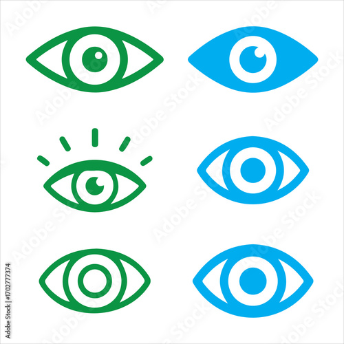 Eye logo for branding your website