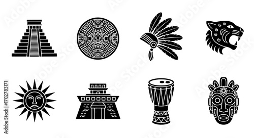 Cultural Icons of the Americas Mayan and Indigenous Heritage