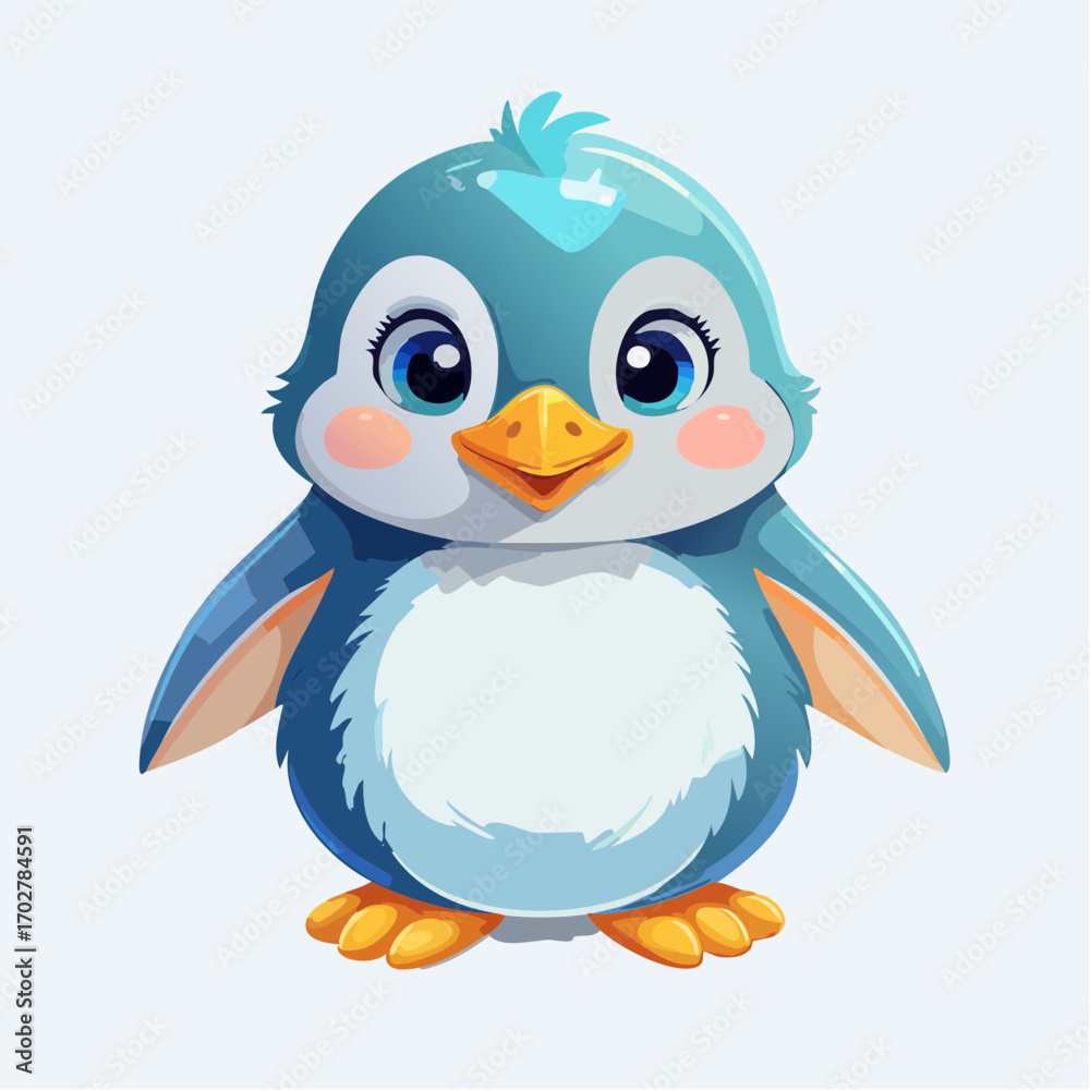 Obraz premium Niedlicher Pinguin