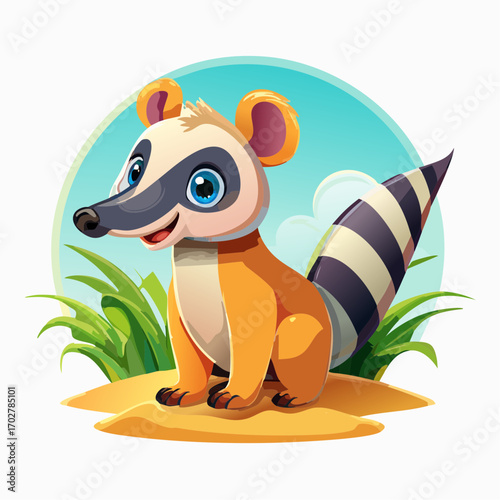 Niedlicher Ameisenbär