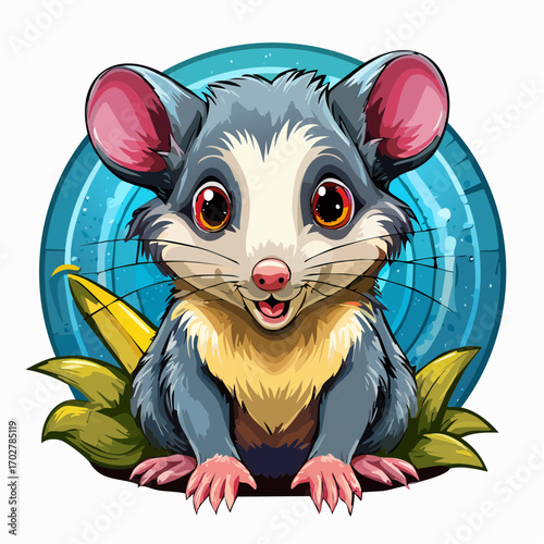 Niedliches Opossum 