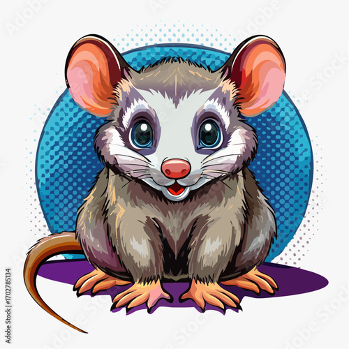 Niedliches Opossum 