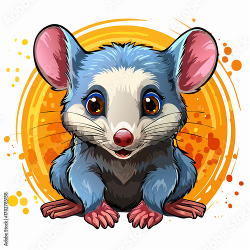 Niedliches Opossum 