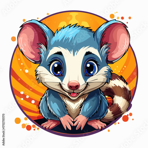 Niedliches Opossum 