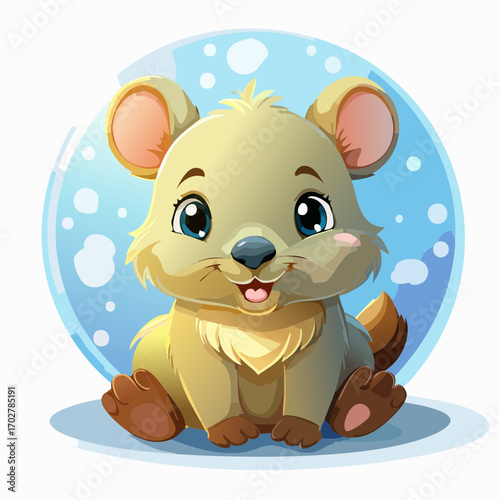 Niedlicher Wombat
