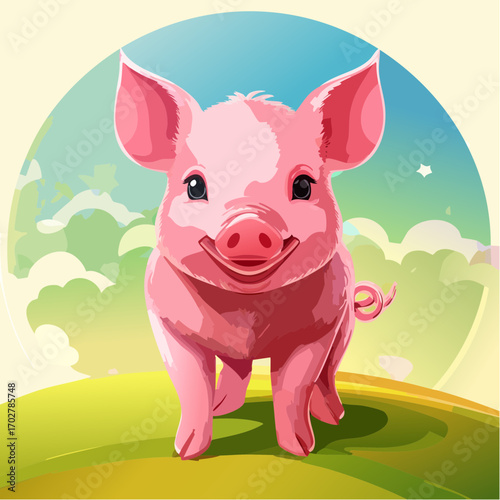 Niedliches Ferkel